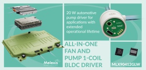 Pump/fan driver IC meets high ambient temperature requirements
