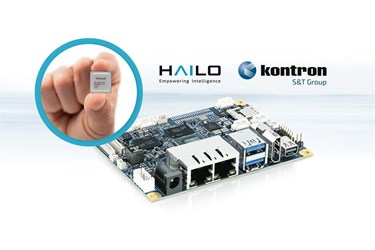 Kontron partners with Hailo to launch edge AI inference solutions