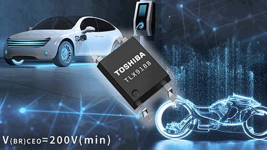 Toshiba releases its first 200V transistor output automotive optocoupler