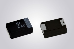 Polymer tantalum chip capacitors operate in harsh environments