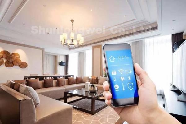 Intelligent lighting control solution: a touch of light, light up the warmth of home
