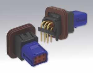 Sealed panel-mount connector meets aerospace requirements