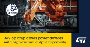 Op amp drives industrial and automotive loads