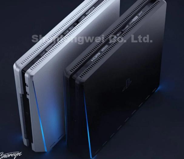 PS5 3D concept rendering by Italian graphic designer