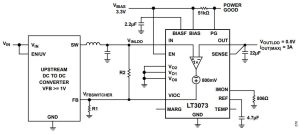 Digitally-programmable LDO drops only 45mV at 3A