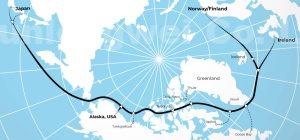 Japan-USA-Europe fibre link takes the Northwest Passage
