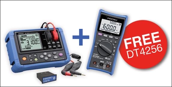 Farnell and Hioki team up on battery tester offer