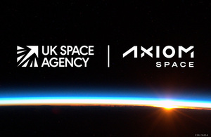 סוכנות החלל הבריטית מממנת פרויקטים טכנולוגיים עבור משימת Axiom